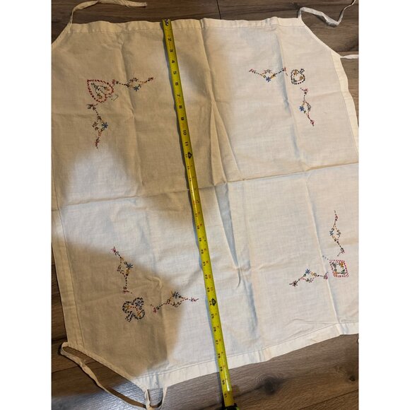 Vintage Hand-Embroidered Card Table Cover  With Clubs, Heart Diamond and Spade D - Picture 3 of 11